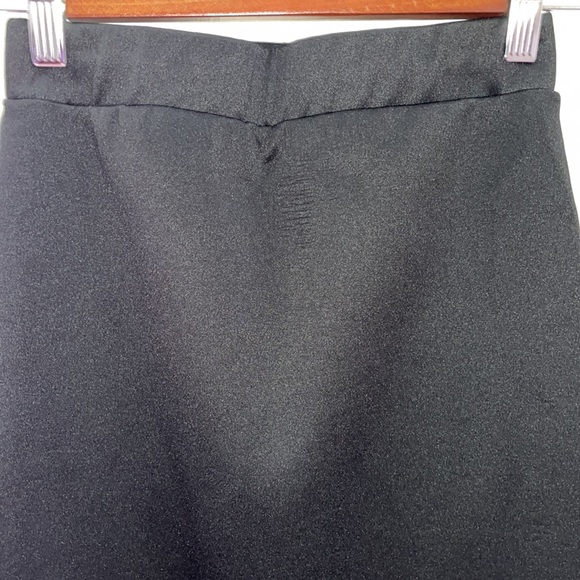 Faux Leather Pencil Skirt - Picture 7 of 9